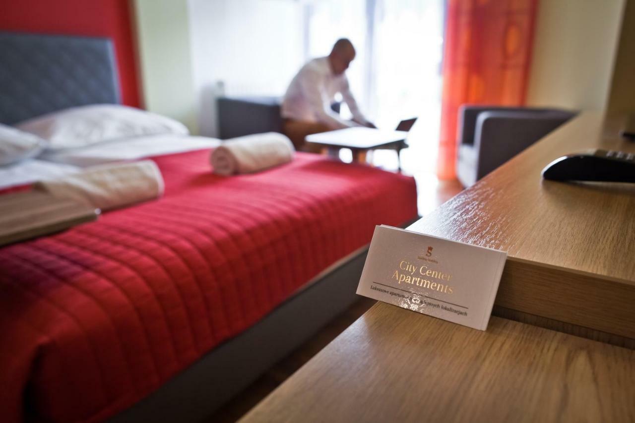 Apartament City Center Business Class Krynica-Zdrój Kültér fotó